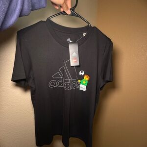 Adidas Soccer Lego Black Tee